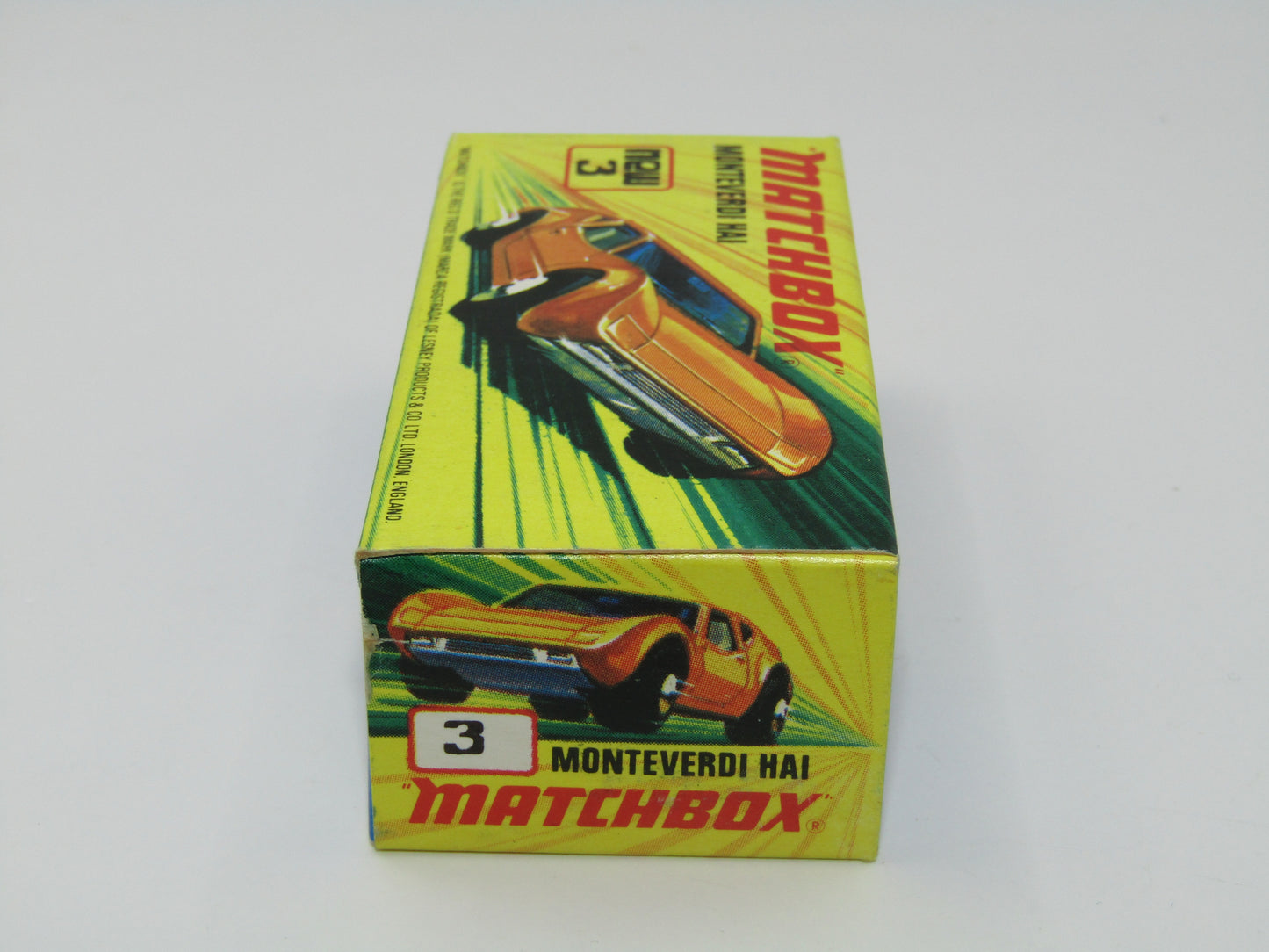 Matchbox Superfast 3B Monteverdi Hai SILVER PAINTED BASE