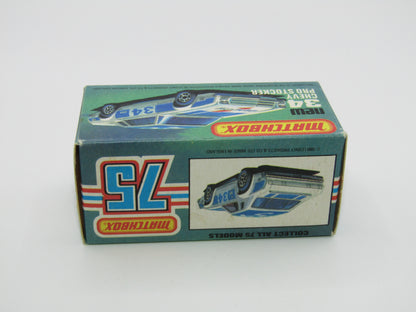 Matchbox Superfast 34C Chevy Pro-Stocker SILVER Base