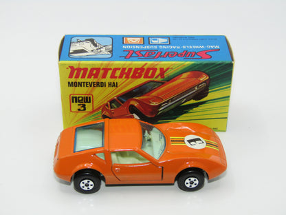 Matchbox Superfast 3B Monteverdi Hai PALE BLUE Windows