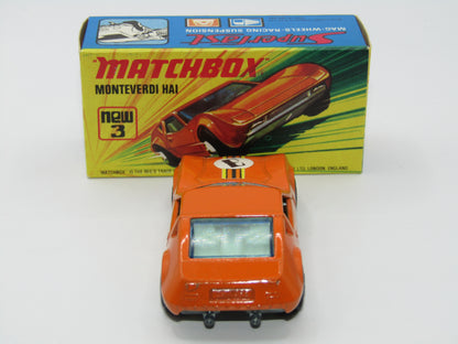 Matchbox Superfast 3B Monteverdi Hai PALE BLUE Windows