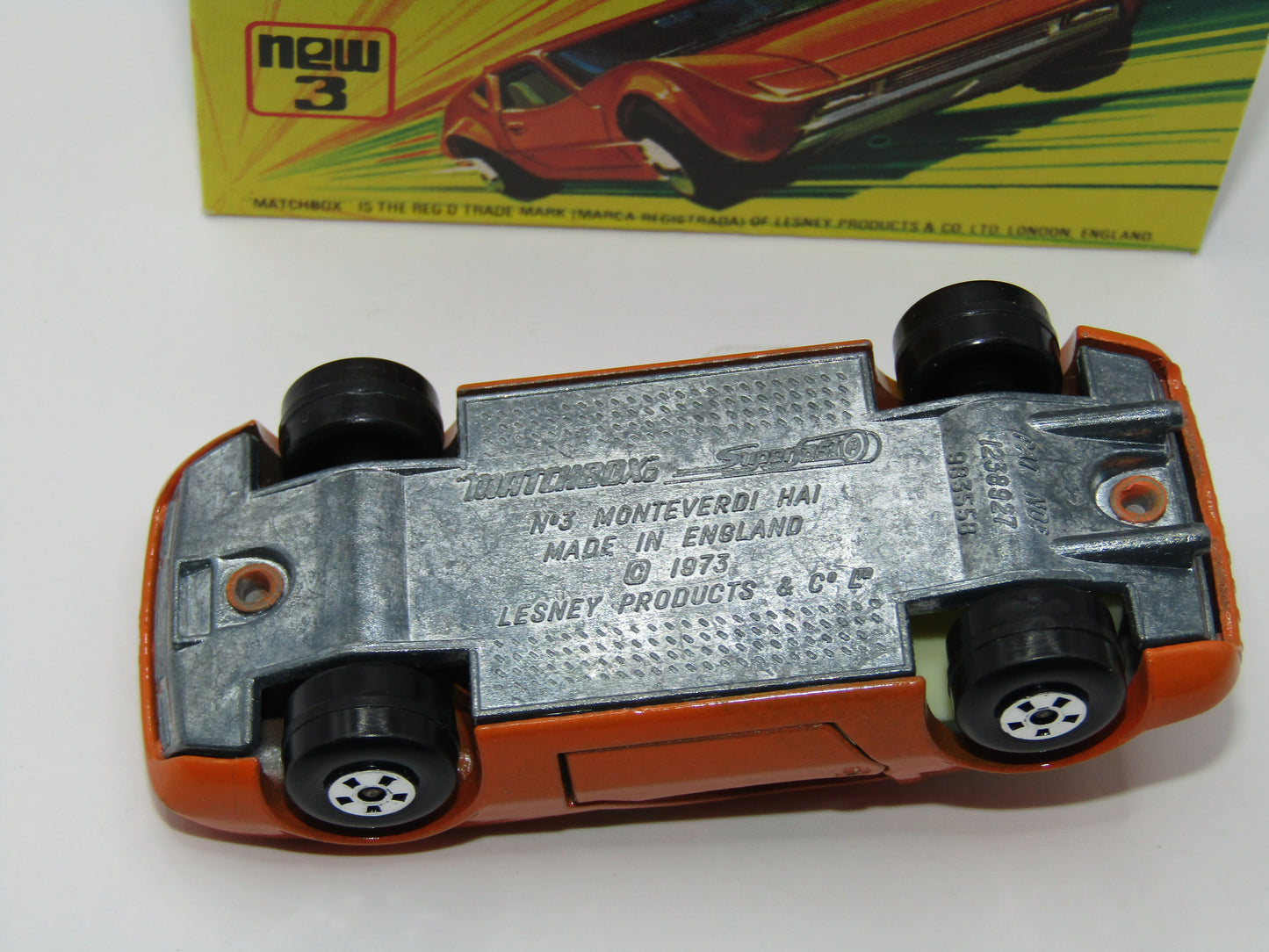 Matchbox Superfast 3B Monteverdi Hai PALE BLUE Windows