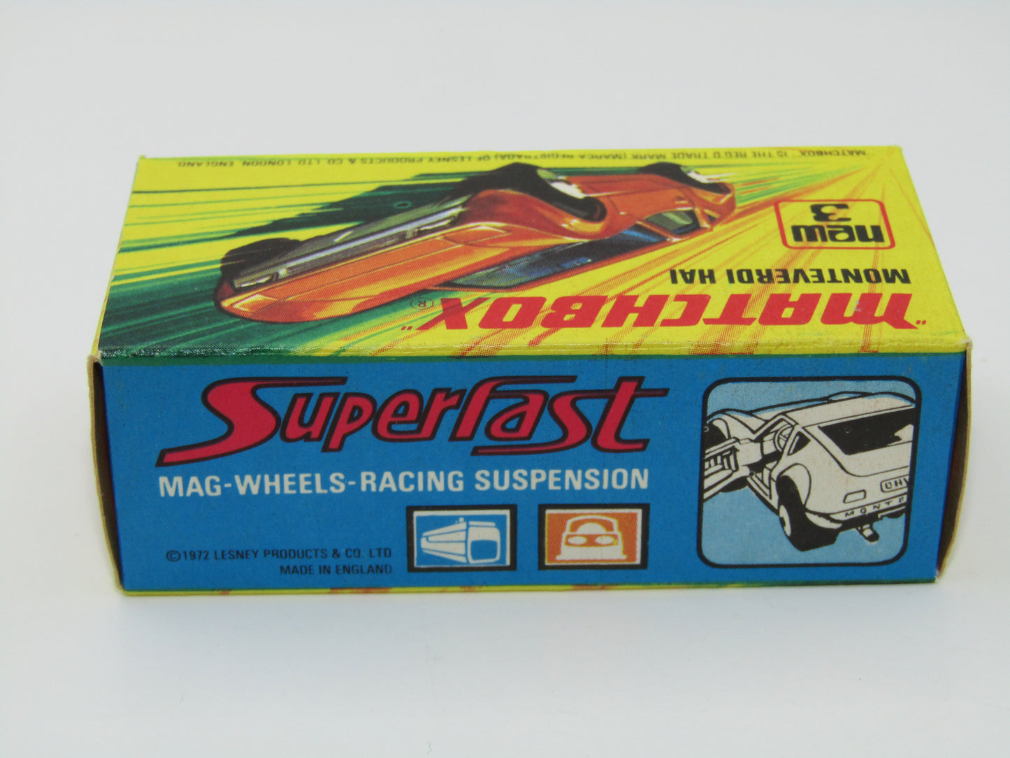 Matchbox Superfast 3B Monteverdi Hai PALE BLUE Windows