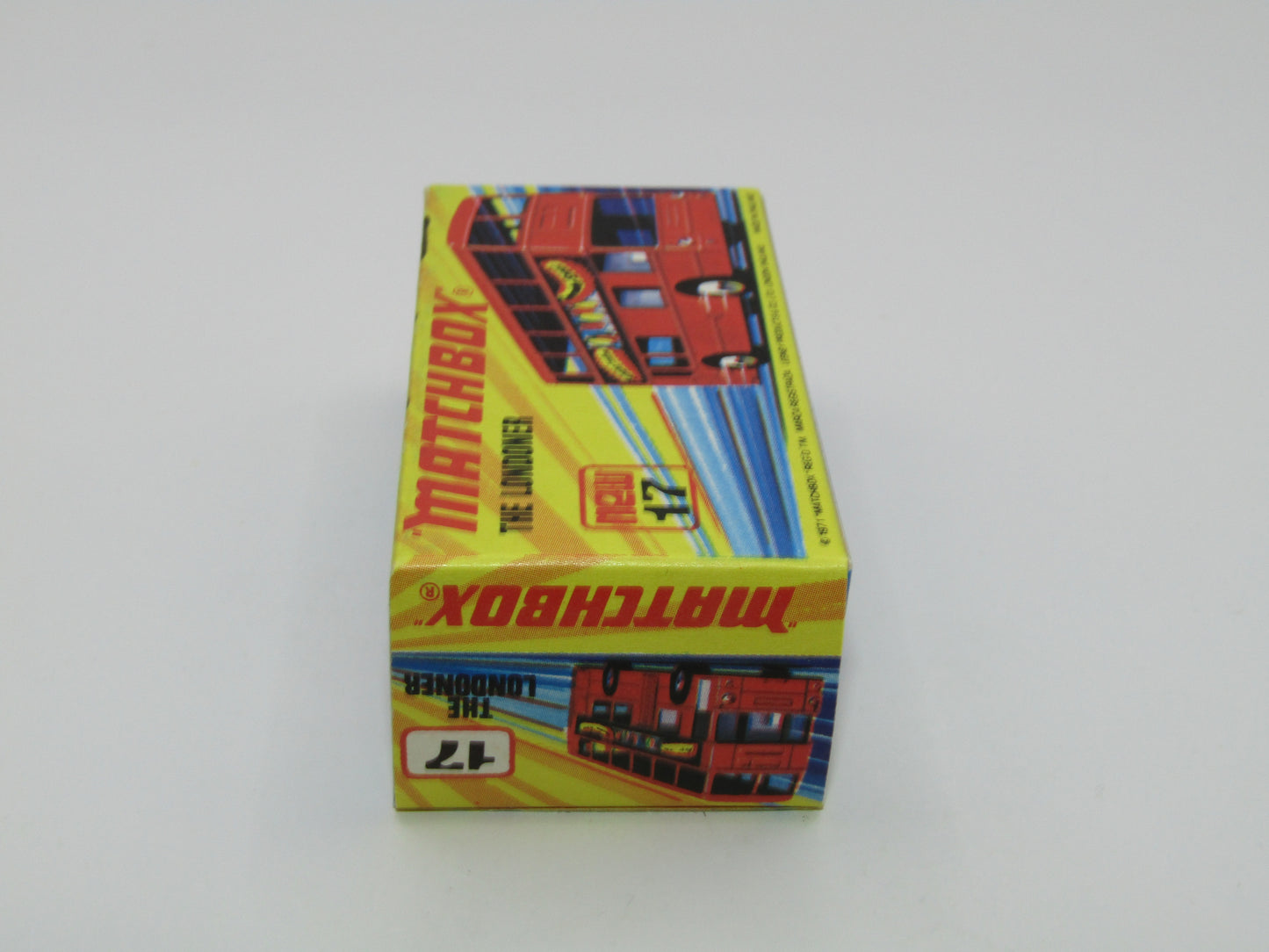 Matchbox Superfast No 17B The Londoner Code 3 John Hills Special Black