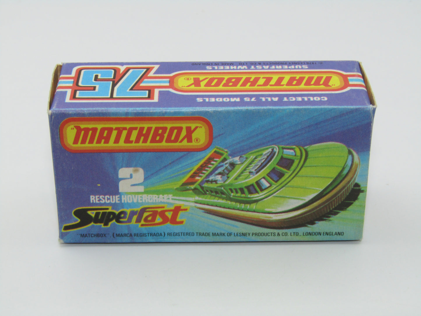Matchbox Superfast 2C Rescue Hovercraft TAN Base