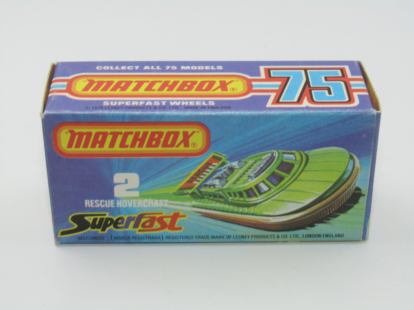 Matchbox Superfast 2C Rescue Hovercraft TAN Base