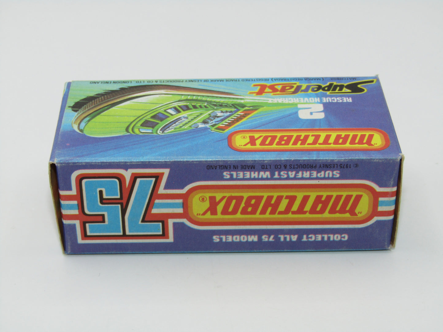 Matchbox Superfast 2C Rescue Hovercraft TAN Base