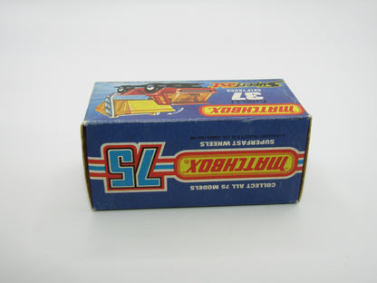 Matchbox Superfast No 37C Skip Truck Red GREY Base