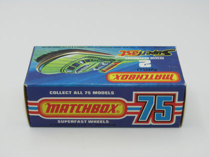 Matchbox Superfast 2C Rescue Hovercraft Avacado RESCUE Labels