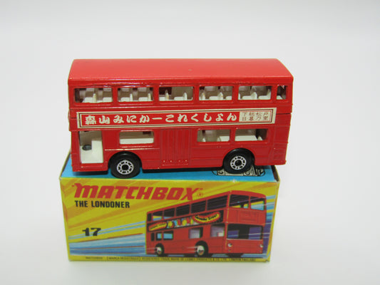 Matchbox Superfast No 17B The Londoner Japan Moriyama Miniature Collection