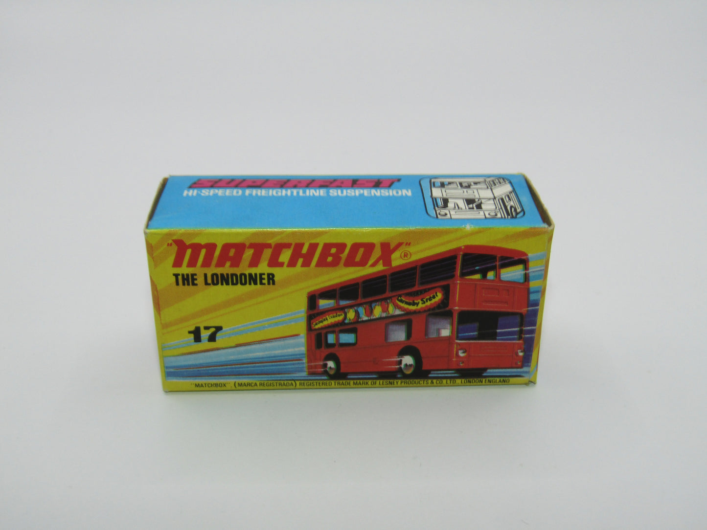 Matchbox Superfast No 17B The Londoner Japan Moriyama Miniature Collection