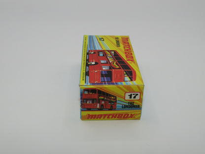 Matchbox Superfast No 17B The Londoner Japan Moriyama Miniature Collection