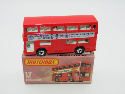 Matchbox Superfast No 17B The Londoner Japan Yao Night Market
