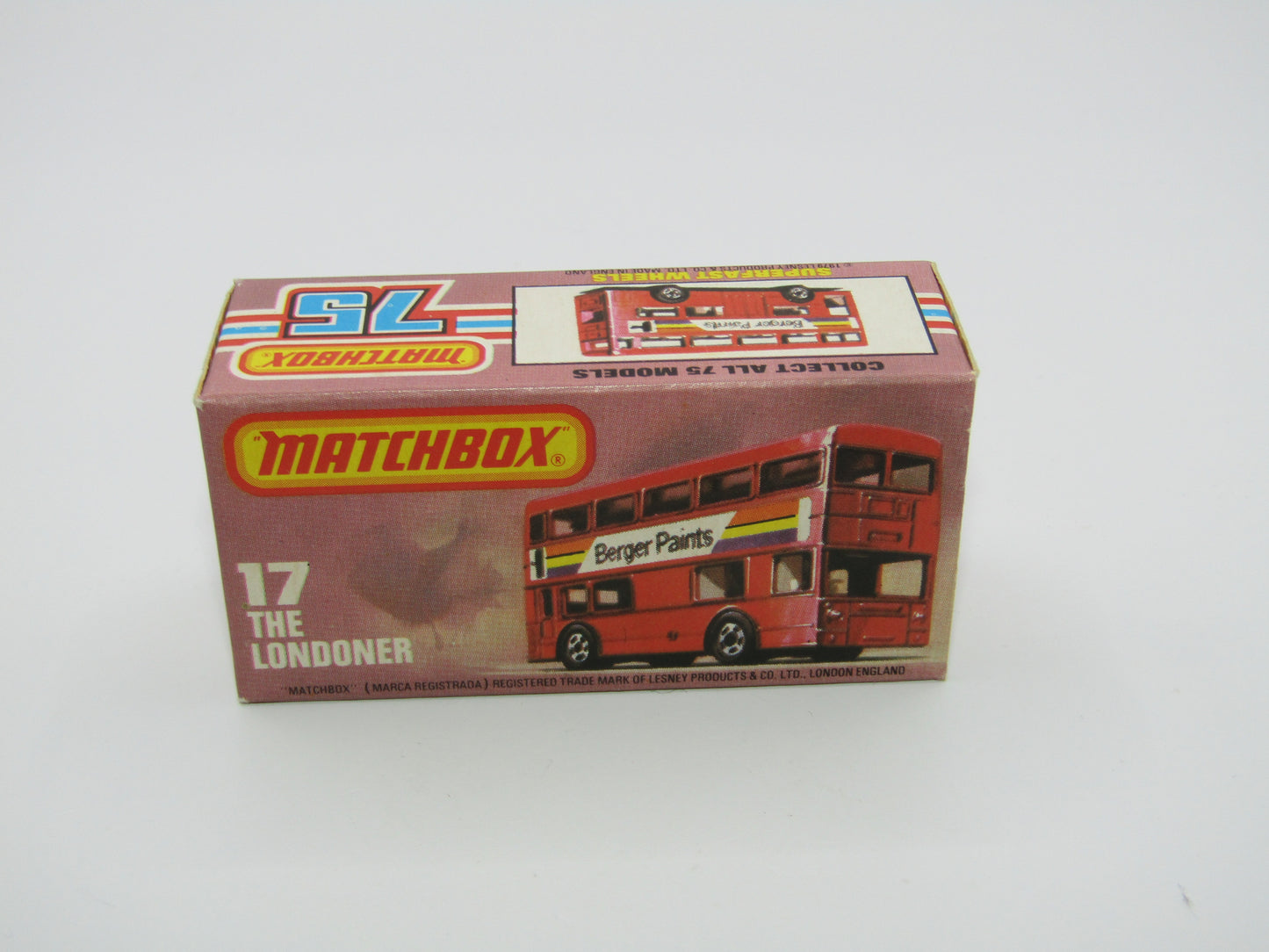 Matchbox Superfast No 17B The Londoner Japan Yao Night Market
