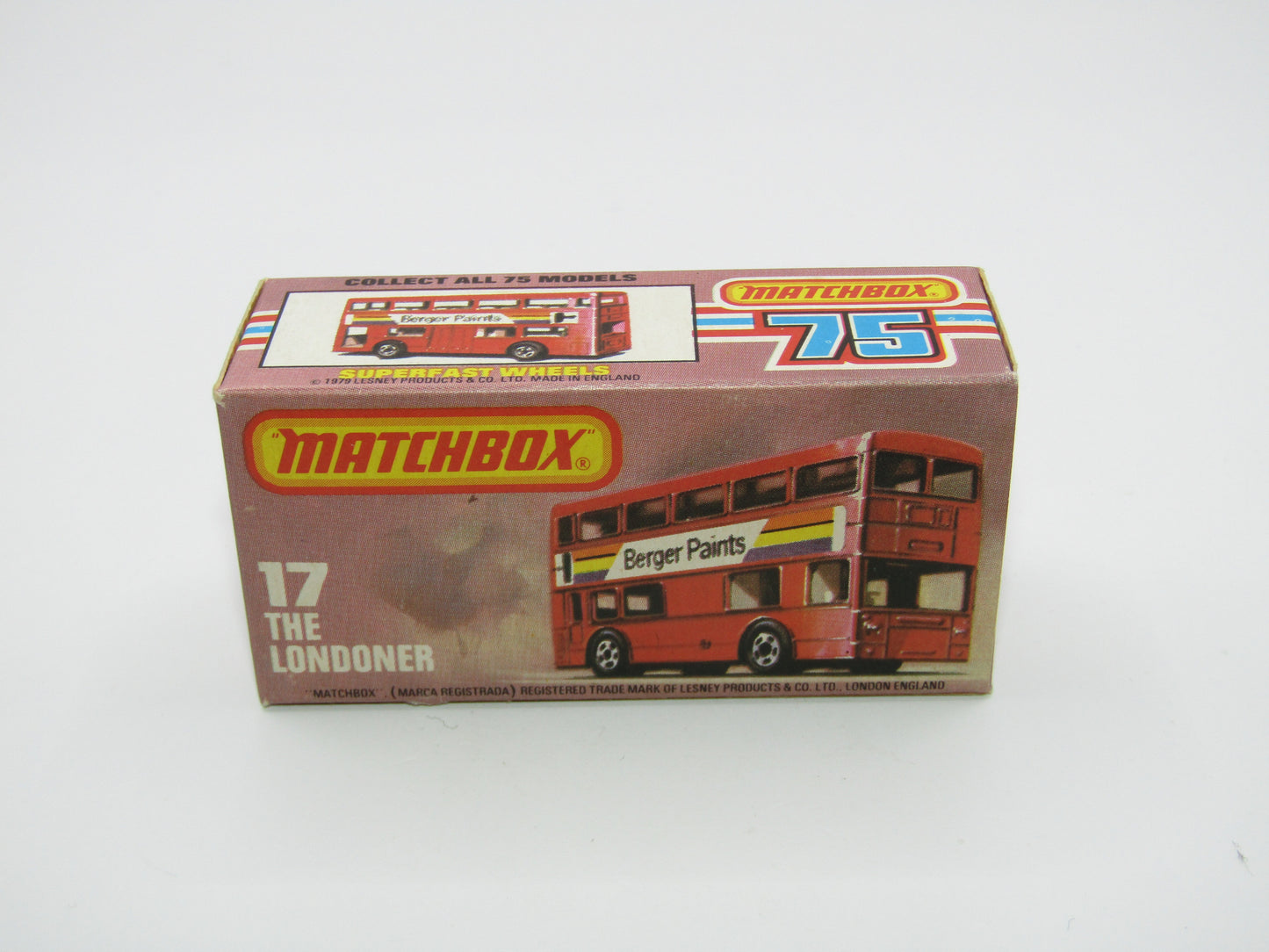 Matchbox Superfast No 17B The Londoner Japan Yao Night Market
