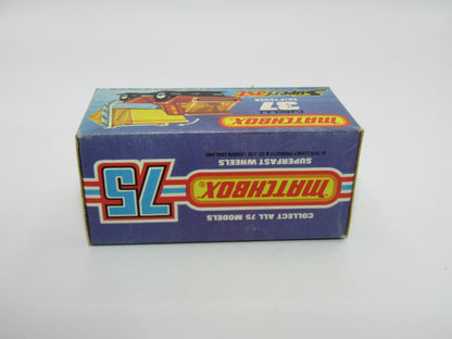 Matchbox Superfast No 37C Skip Truck Metallic Blue GREY Base