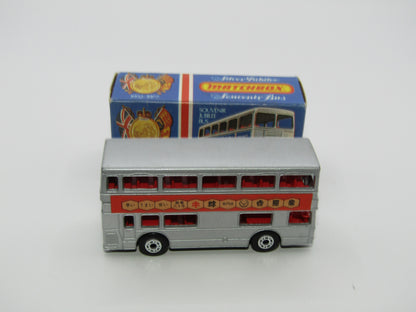 Matchbox Superfast No 17B The Londoner Japan Yoshinoya Specialty Shop SILVER BUS