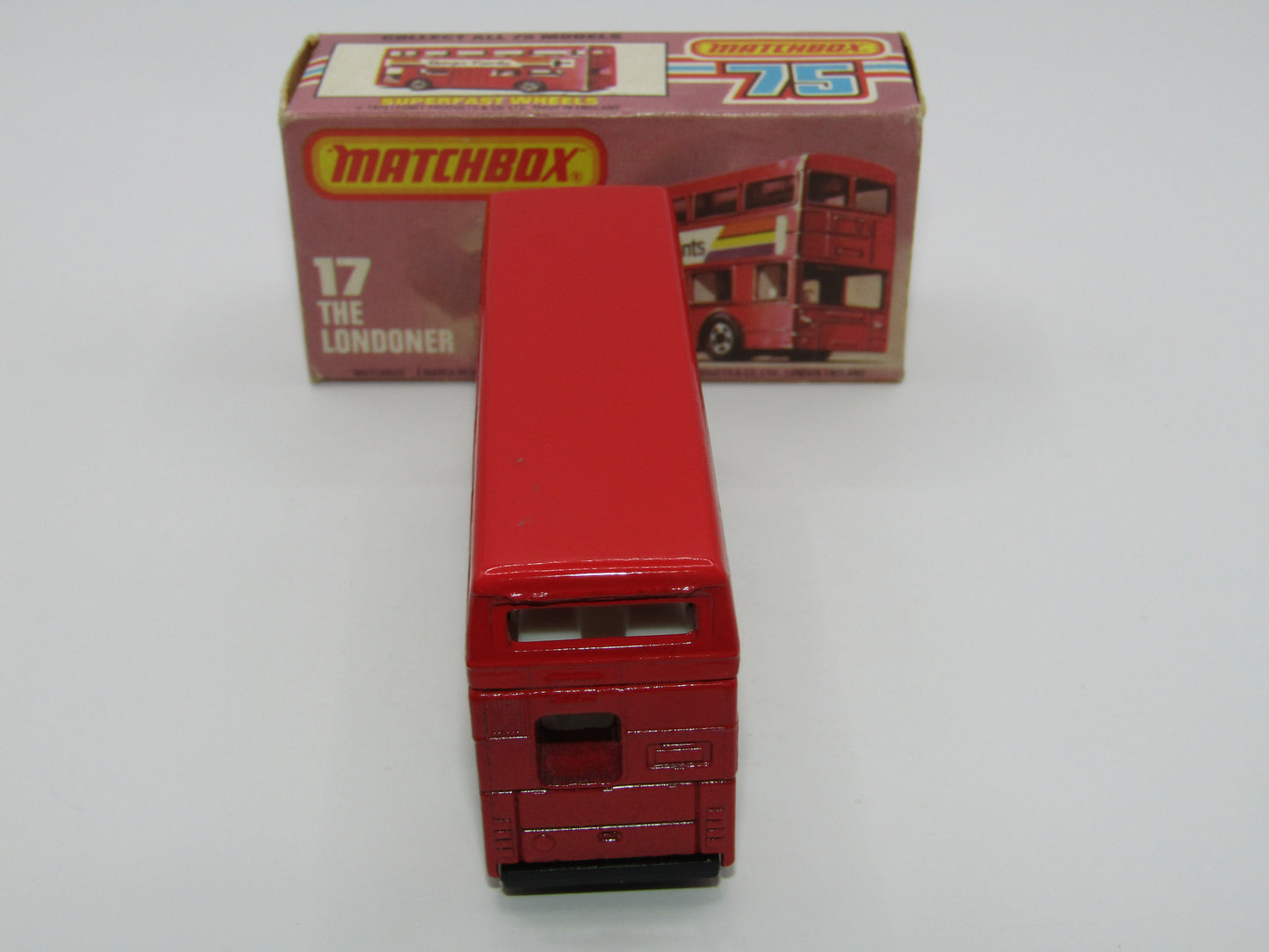 Matchbox Superfast No 17C London Bus Japan Pikkuri City