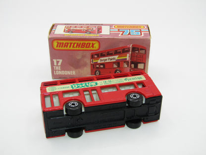 Matchbox Superfast No 17C London Bus Japan Pikkuri City