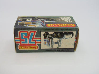 Matchbox Superfast 45C Kenworth Truck Red, Blue & White Stripes