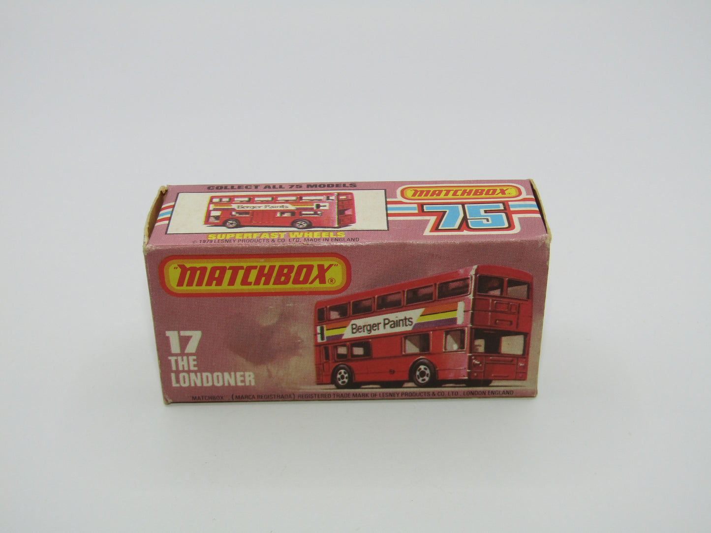 Matchbox Superfast No 17C London Bus Japan Pikkuri City