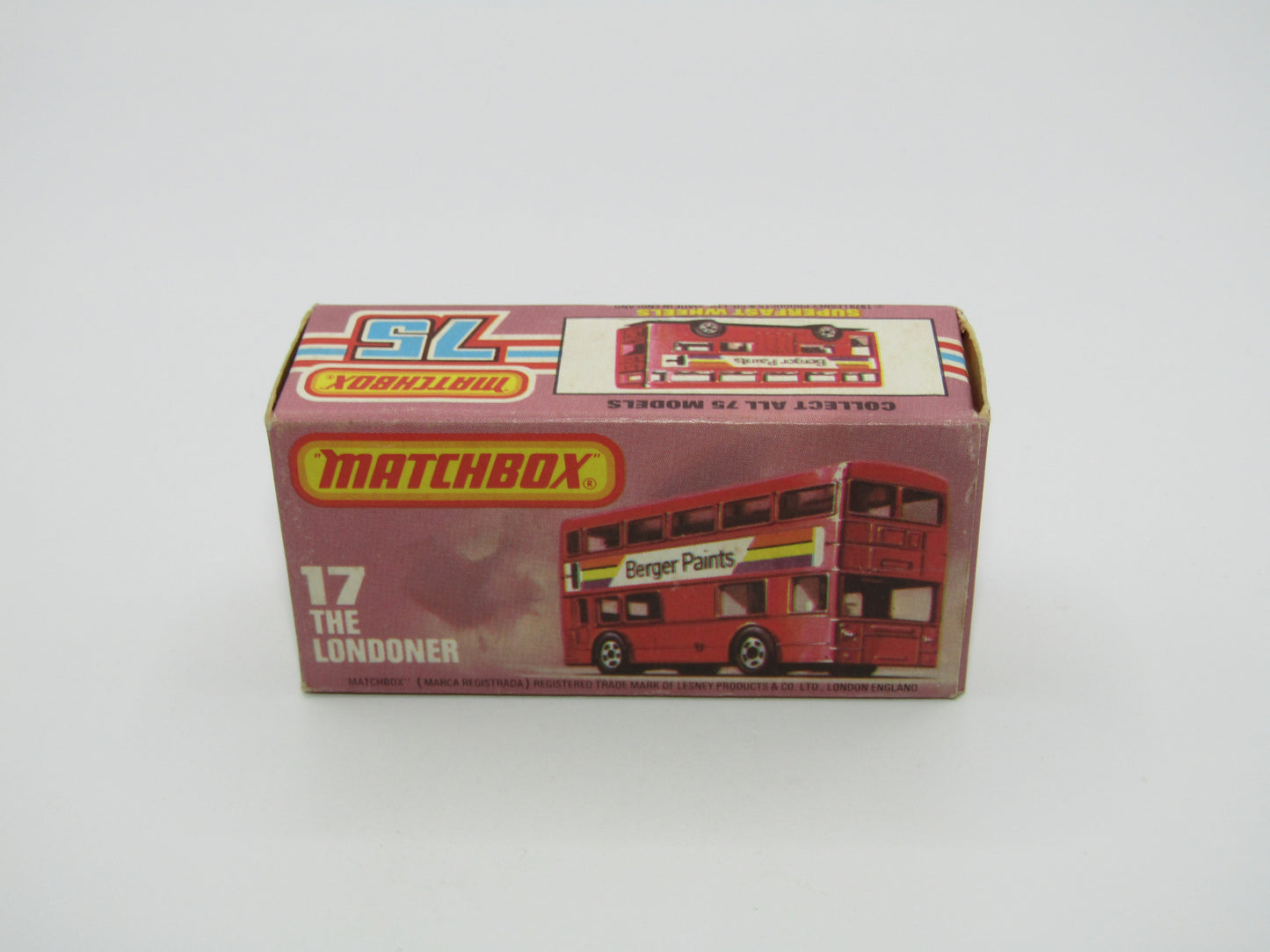 Matchbox Superfast No 17C London Bus Japan Pikkuri City