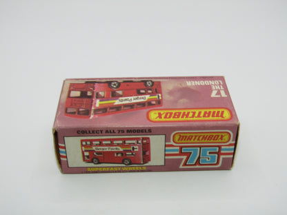 Matchbox Superfast No 17C London Bus Japan Pikkuri City