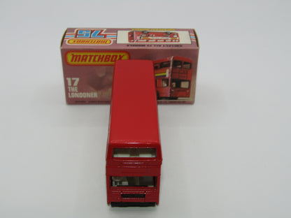 Matchbox Superfast No 17C London Bus Japan Kumanmachi Shopping Street