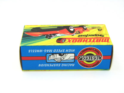 Matchbox Superfast 4B Gruesome Twosome ORANGE-GOLD body