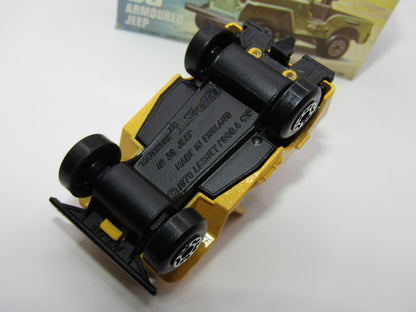 Matchbox Superfast No 38C Armoured Jeep no 38 Base rear seats