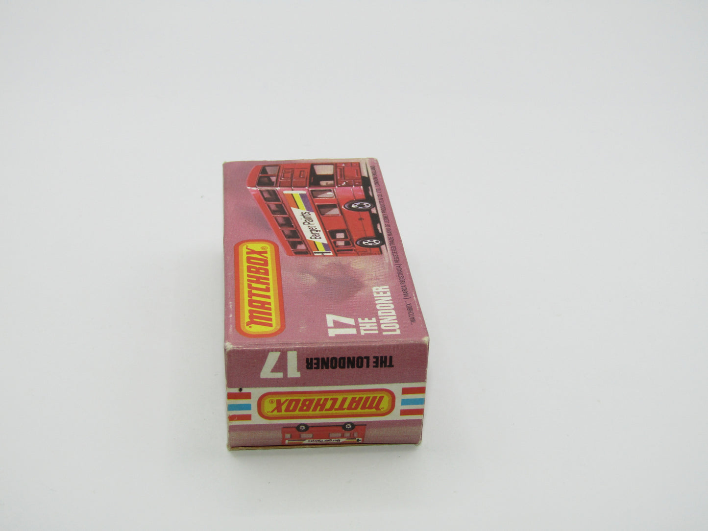 Matchbox Superfast No 17C London Bus Japan Tokoro Recreation Village