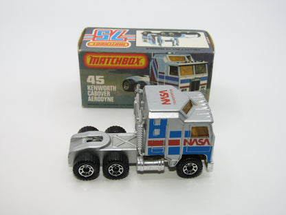 Matchbox Superfast 45C Kenworth Truck Silver NASA Lesney Base