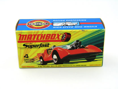 Matchbox Superfast 4B Gruesome Twosome Light Gold