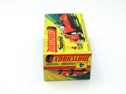 Matchbox Superfast 4B Gruesome Twosome Light Gold