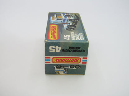 Matchbox Superfast 45C Kenworth Truck Silver NASA Lesney Base