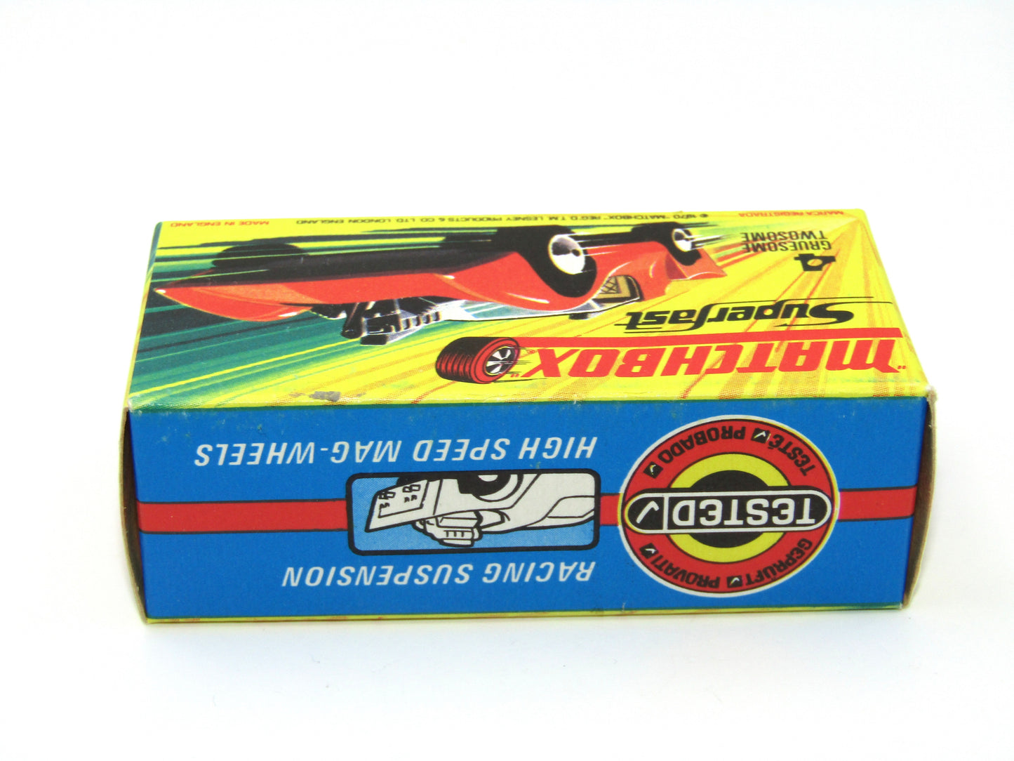 Matchbox Superfast 4B Gruesome Twosome Light Gold