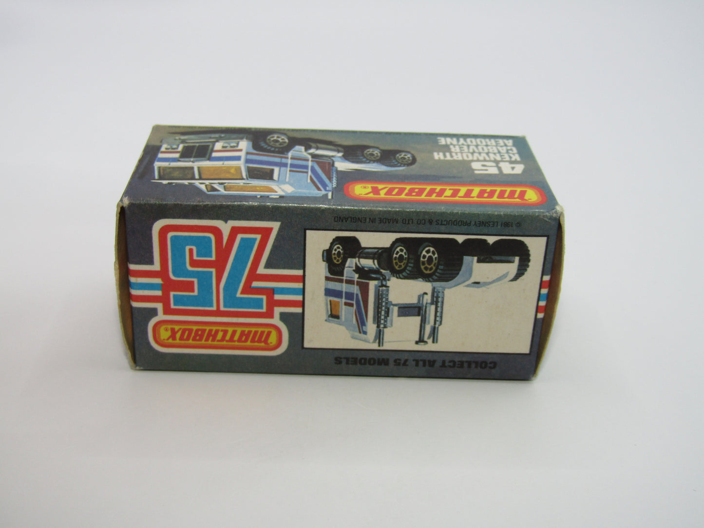 Matchbox Superfast 45C Kenworth Truck Silver NASA Lesney Base