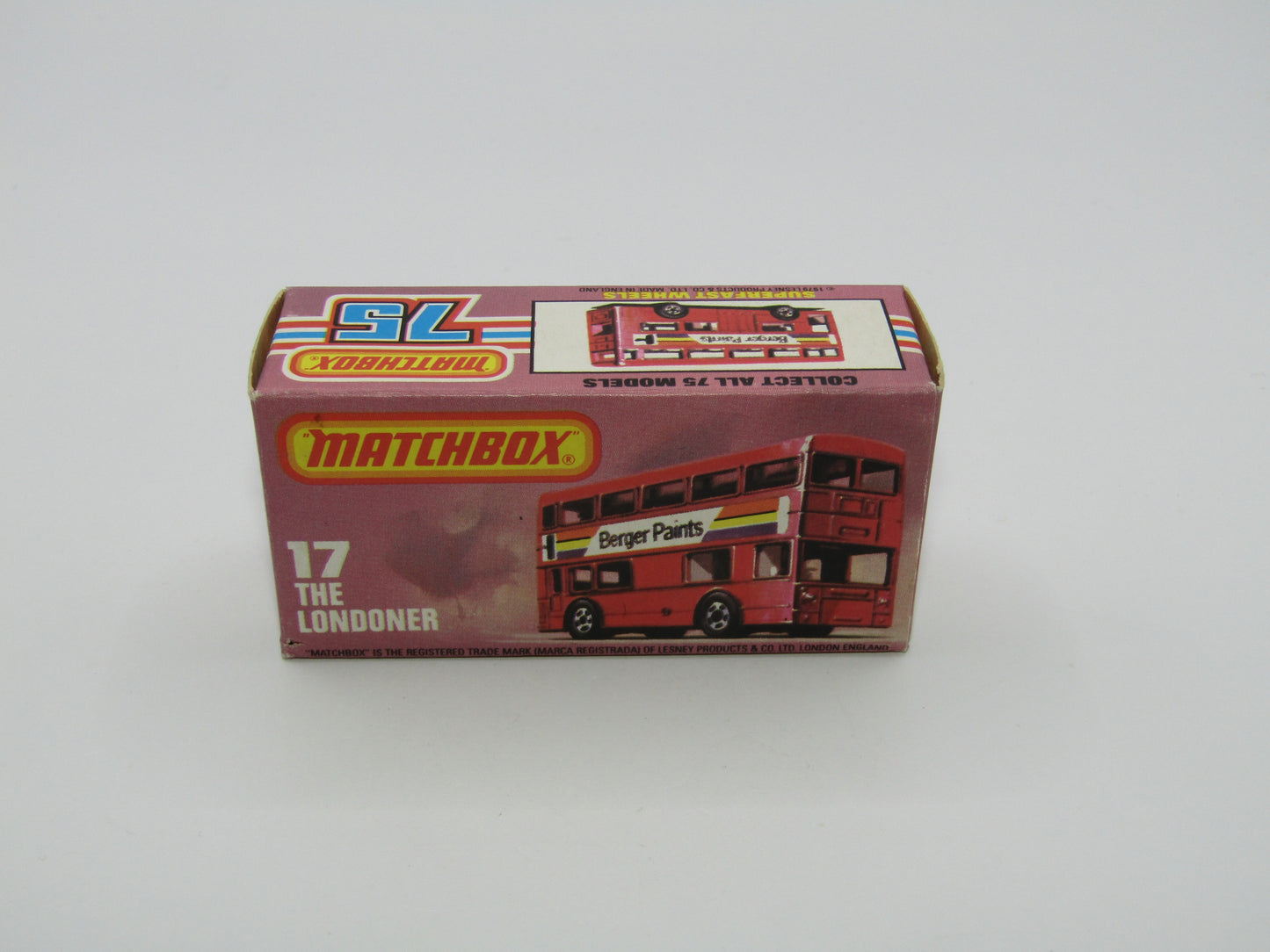 Matchbox Superfast No 17C London Bus Japan Spring Sale March 10th to 31st