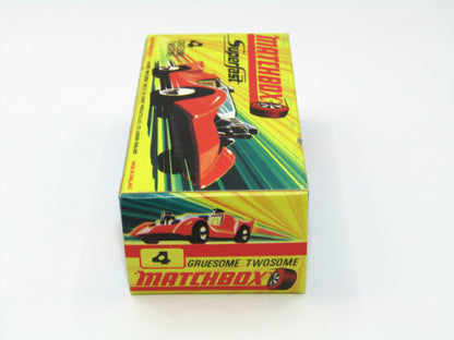 Matchbox Superfast 4B Gruesome Twosome Light Gold