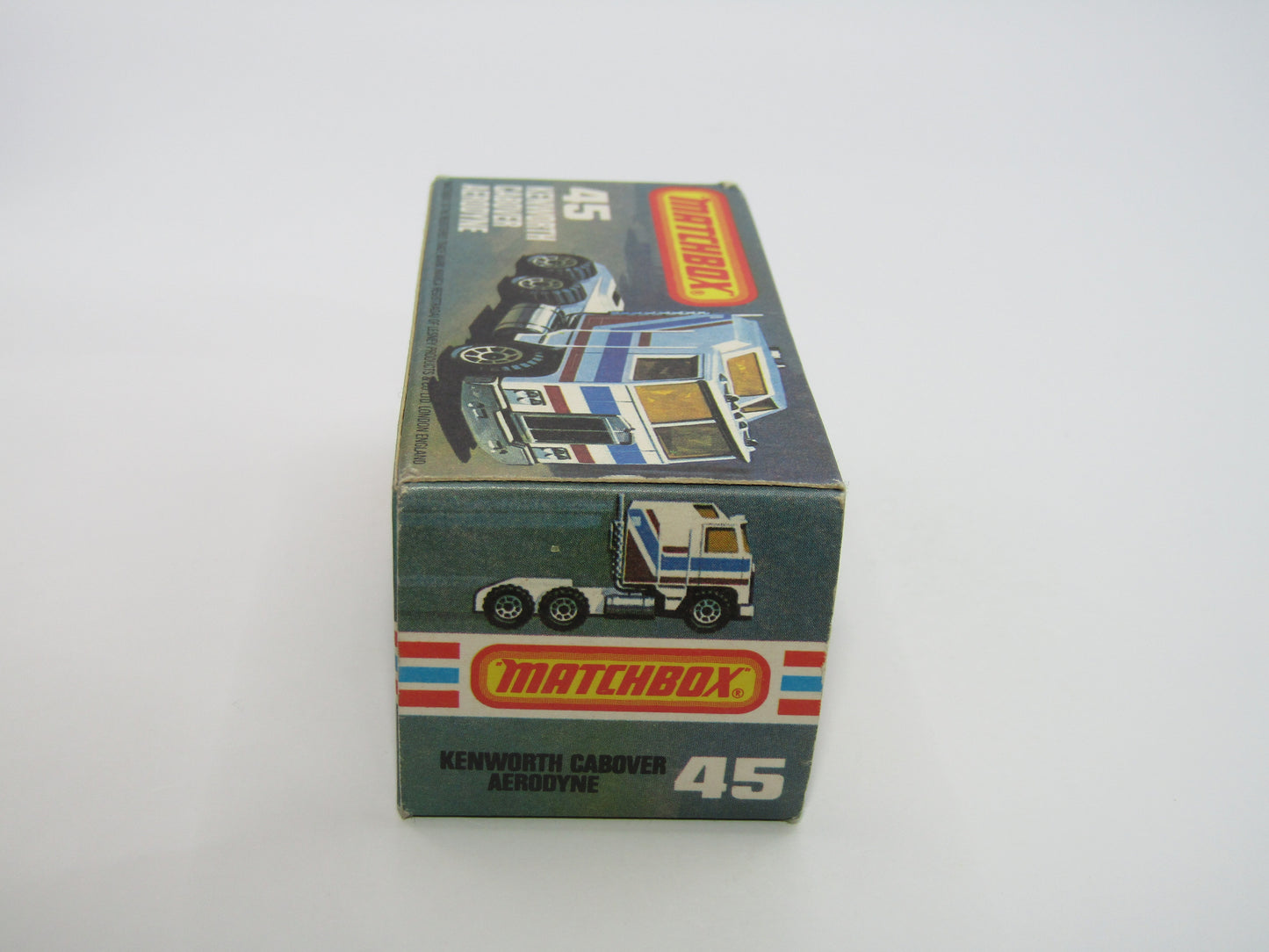 Matchbox Superfast 45C Kenworth Truck Silver NASA Lesney Base