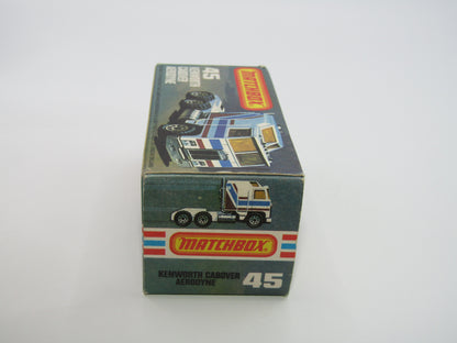 Matchbox Superfast 45C Kenworth Truck Silver NASA Lesney Base