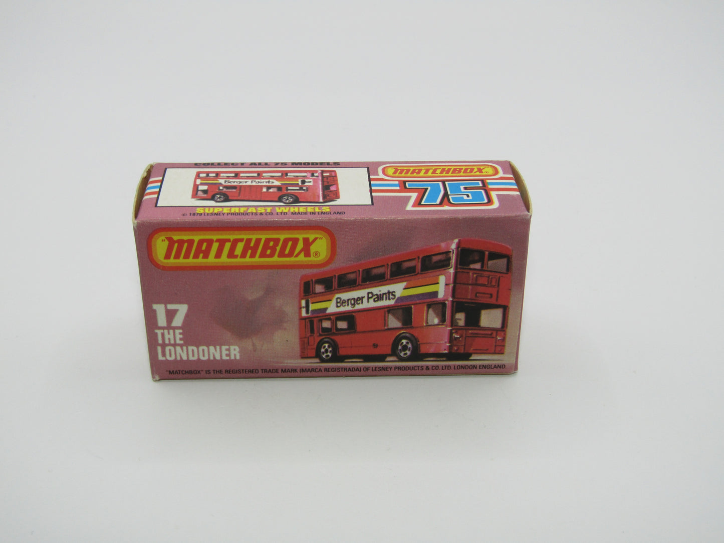 Matchbox Superfast No 17C London Bus Japan Spring Sale March 10th to 31st