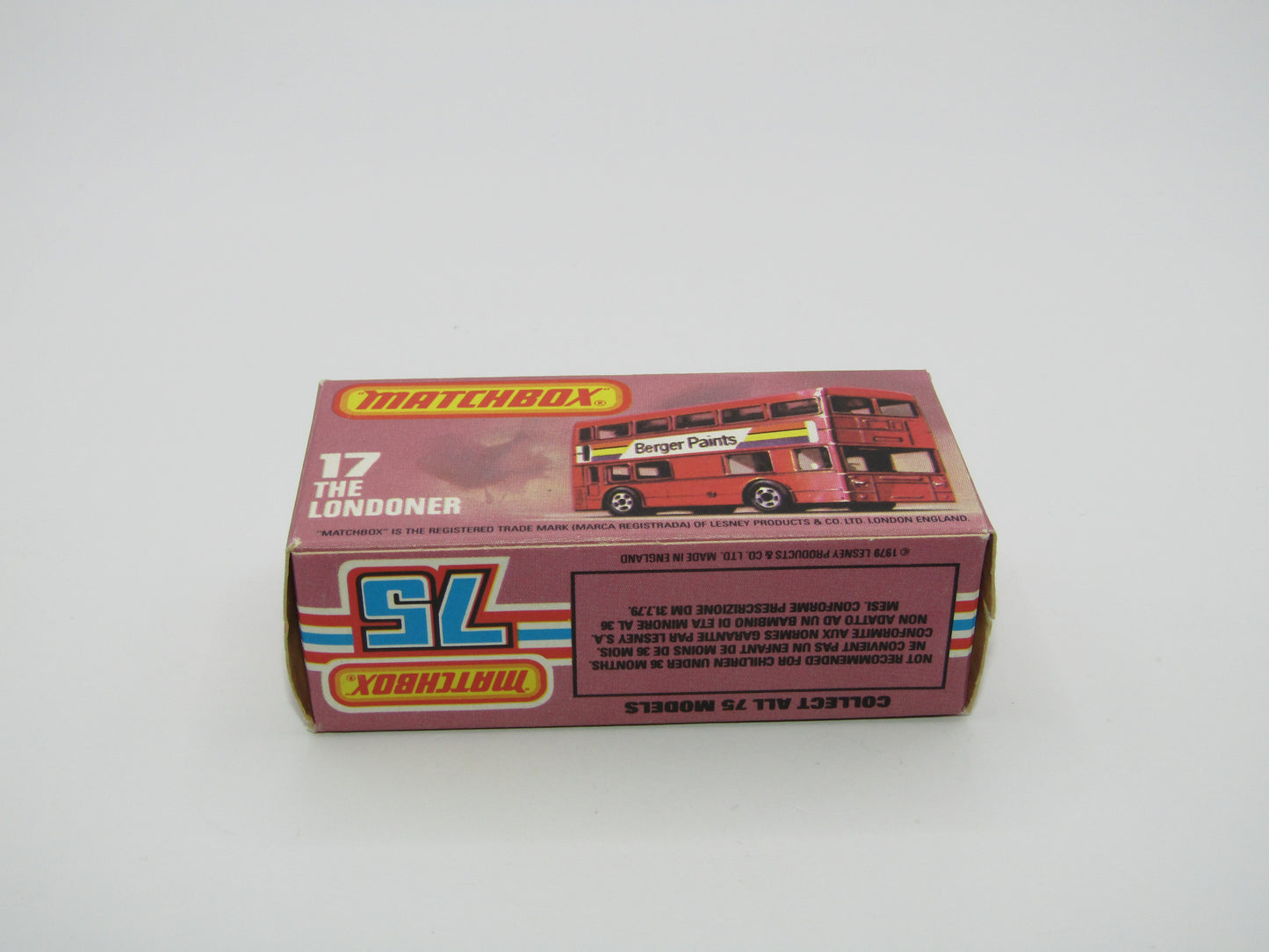 Matchbox Superfast No 17C London Bus Japan Spring Sale March 10th to 31st