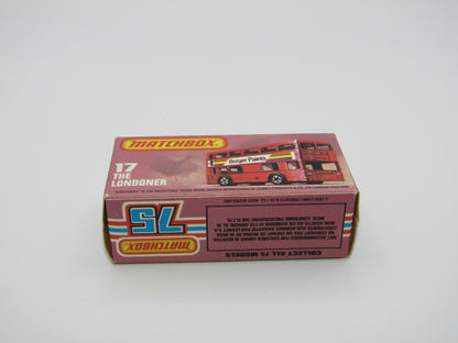 Matchbox Superfast No 17C London Bus Japan Spring Sale March 10th to 31st