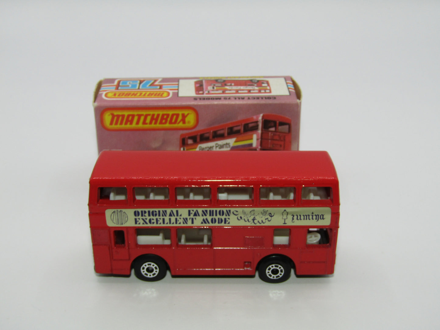 Matchbox Superfast No 17C London Bus Japan Yumiya Original Fashion