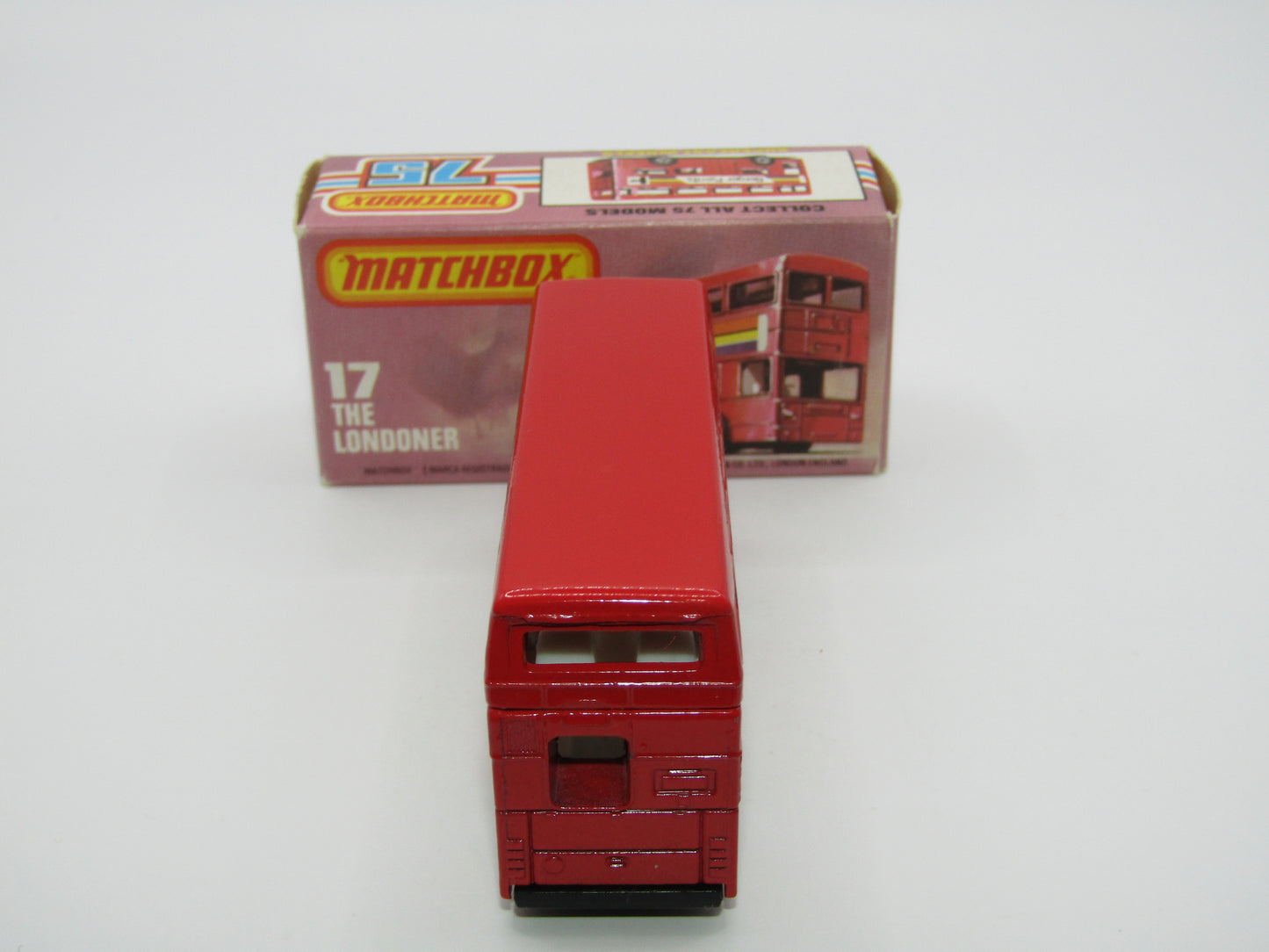 Matchbox Superfast No 17C London Bus Japan Yumiya Original Fashion