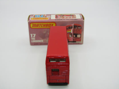 Matchbox Superfast No 17C London Bus Japan Yumiya Original Fashion