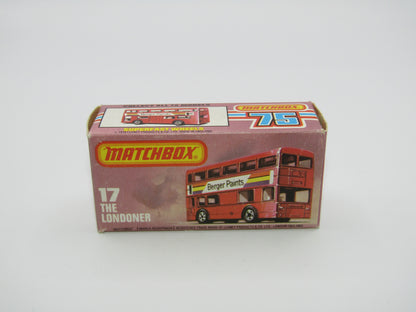 Matchbox Superfast No 17C London Bus Japan Yumiya Original Fashion