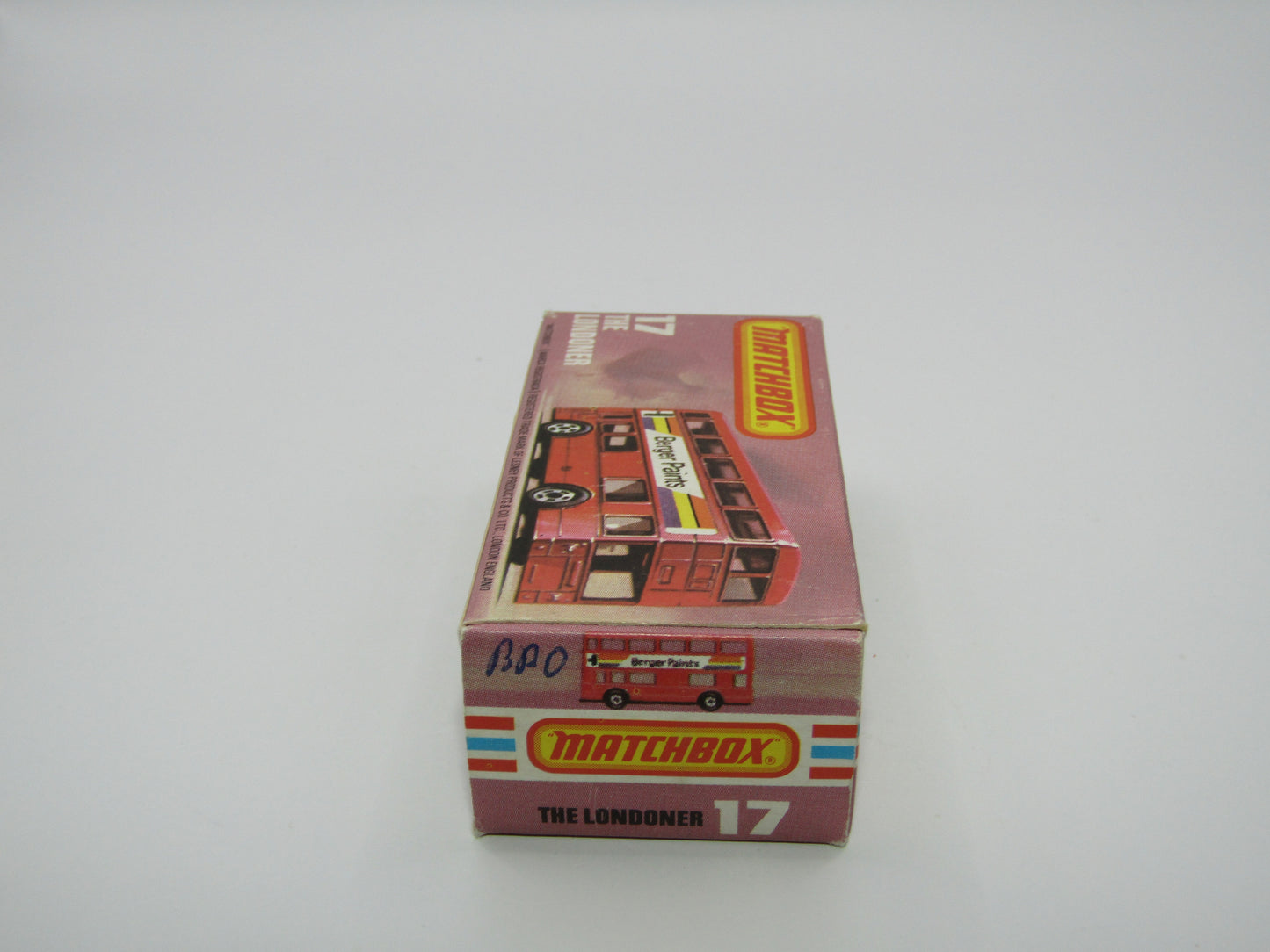 Matchbox Superfast No 17C London Bus Japan Yumiya Original Fashion