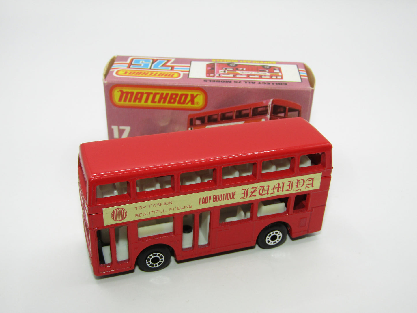 Matchbox Superfast No 17C London Bus Japan Lady Boutique