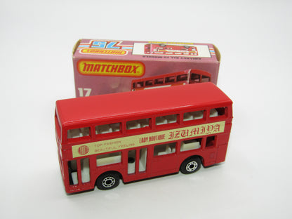 Matchbox Superfast No 17C London Bus Japan Lady Boutique